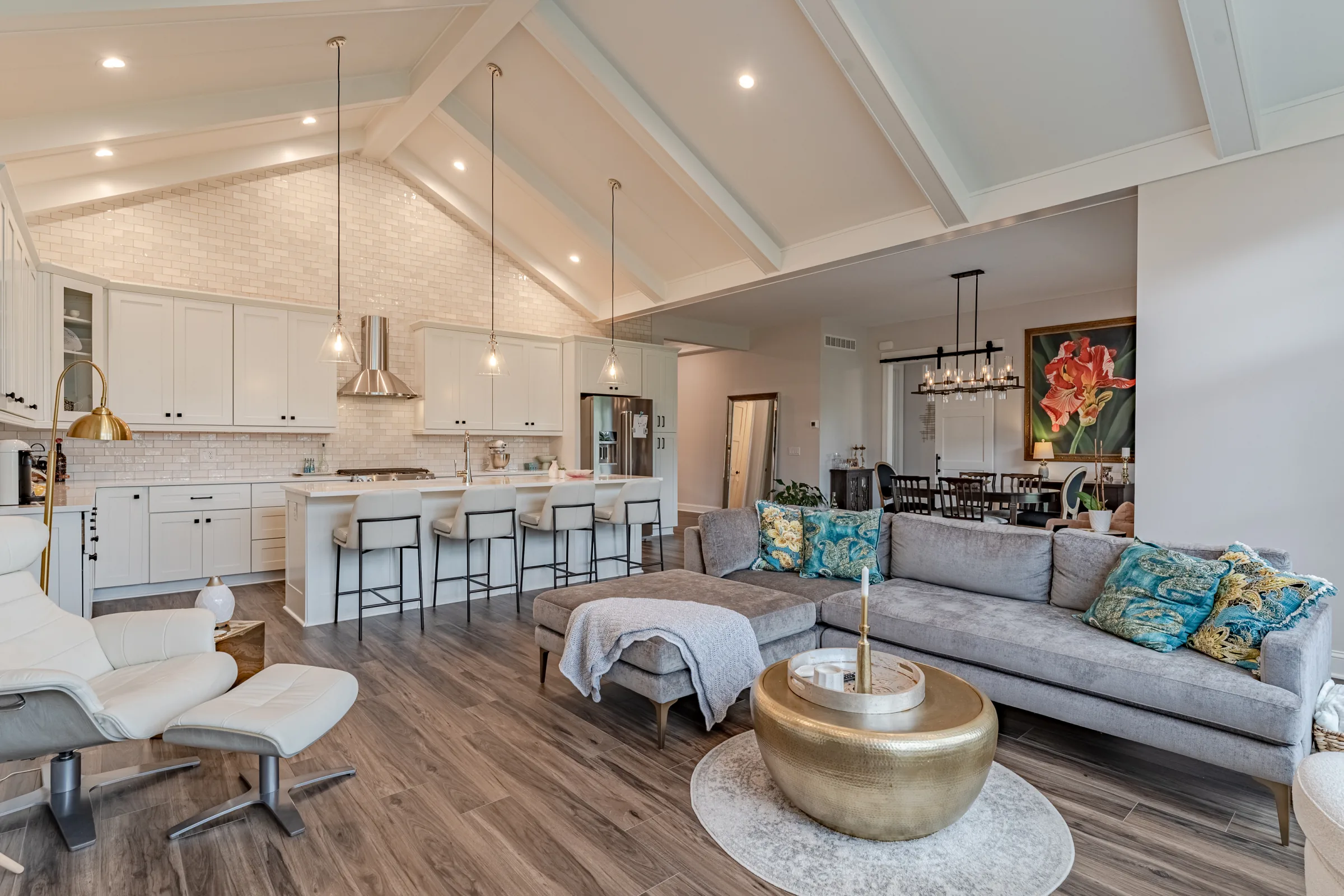 Interior of a luxury home at Chateaux of Emery Woods in Warrensville Heights